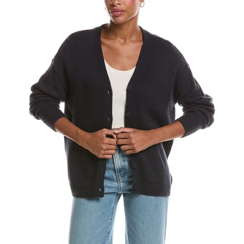 Rd Style Womens Varari Long Sleeve V Neck Cardigan, Gray